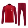Liverpool Teplákové Soupravy 2023-24 Červená